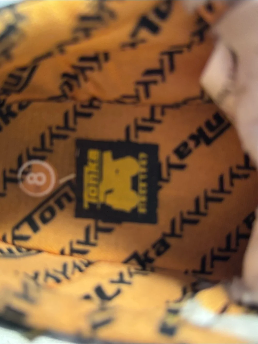 Tonka Black and Yellow Kids Lace-Up Sneakers